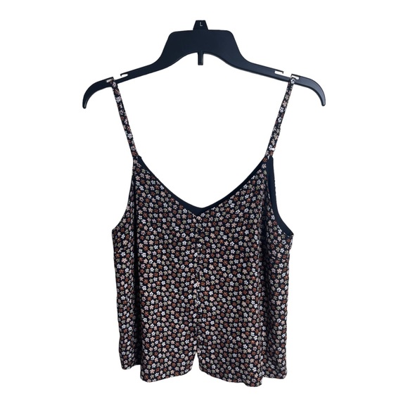 Madewell Button Down Cami Petite Blooms Size 2 #K2786 - Picture 5 of 11